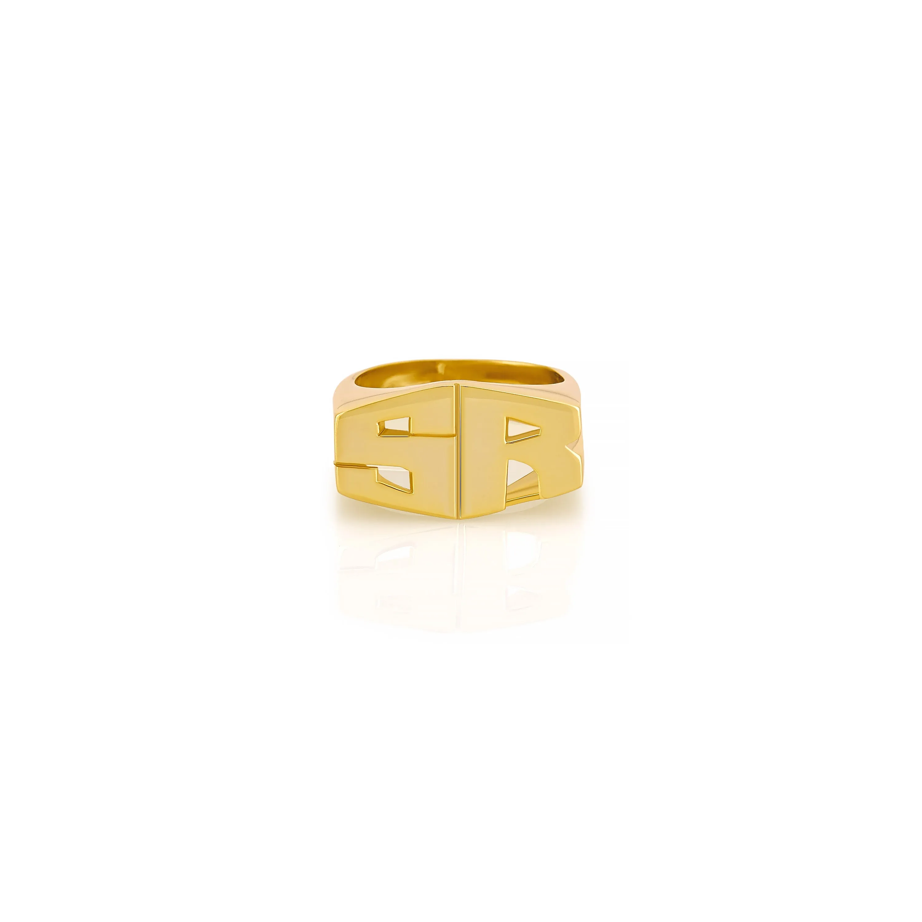 KENT INITIAL SIGNET RING sold by SARAH CHLOE
