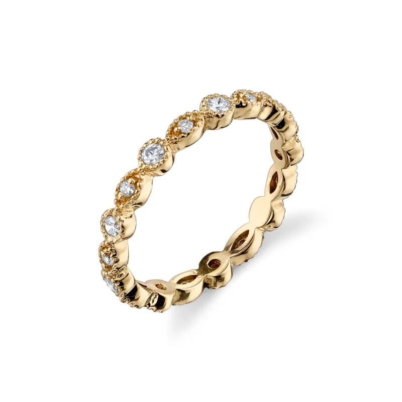 FILIGREE ETERNITY BAND made by SARAH CHLOE