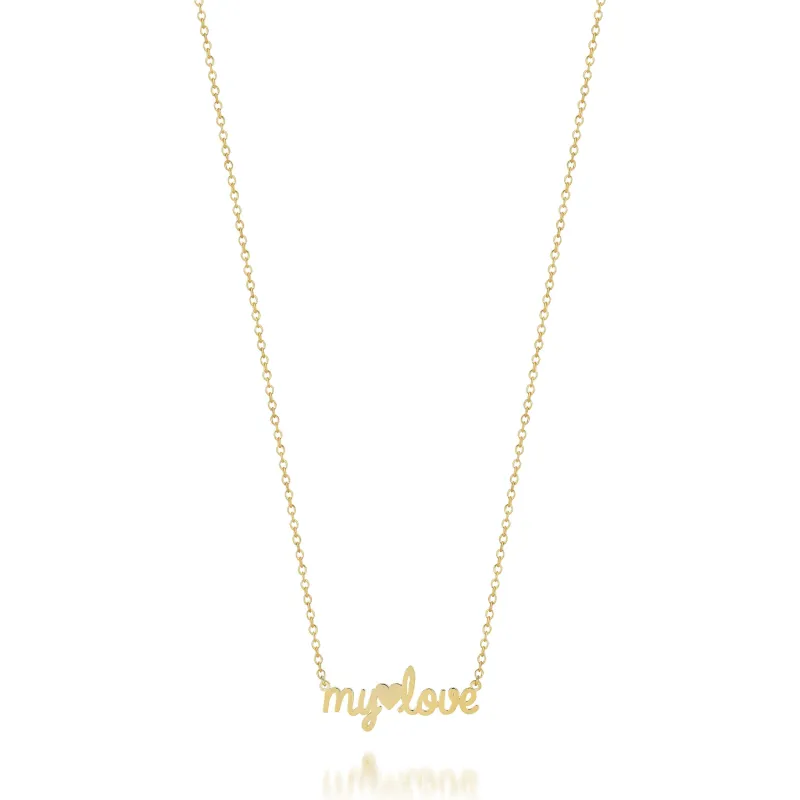 AVA 'MY LOVE' NECKLACE made by SARAH CHLOE