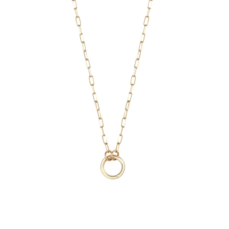 REMI MINI HINGE CHARM NECKLACE made by SARAH CHLOE
