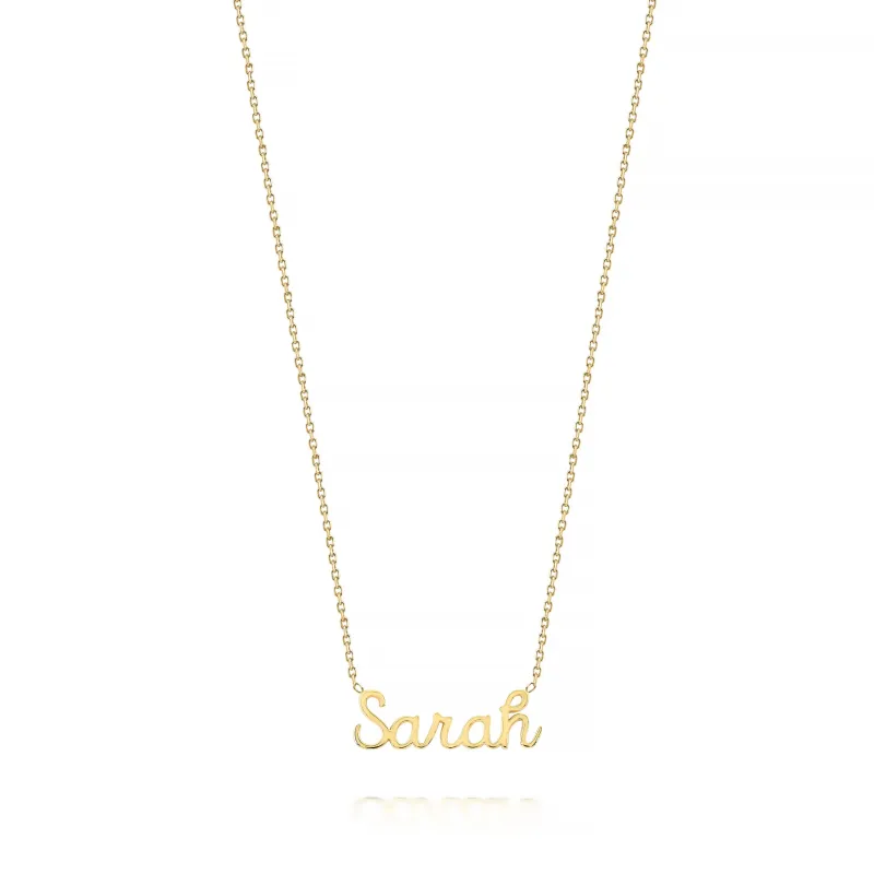 AVA DAINTY SCRIPT NAME NECKLACE made by SARAH CHLOE