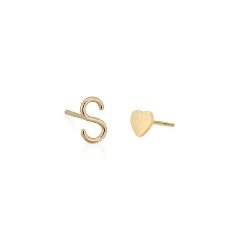 AMELIA MISMATCHED EARRING PAIR made by SARAH CHLOE