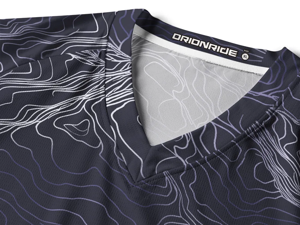 Orionride Rugged Contours Long Sleeve Downhill Jersey sold by Orionride product image thumbnail 4