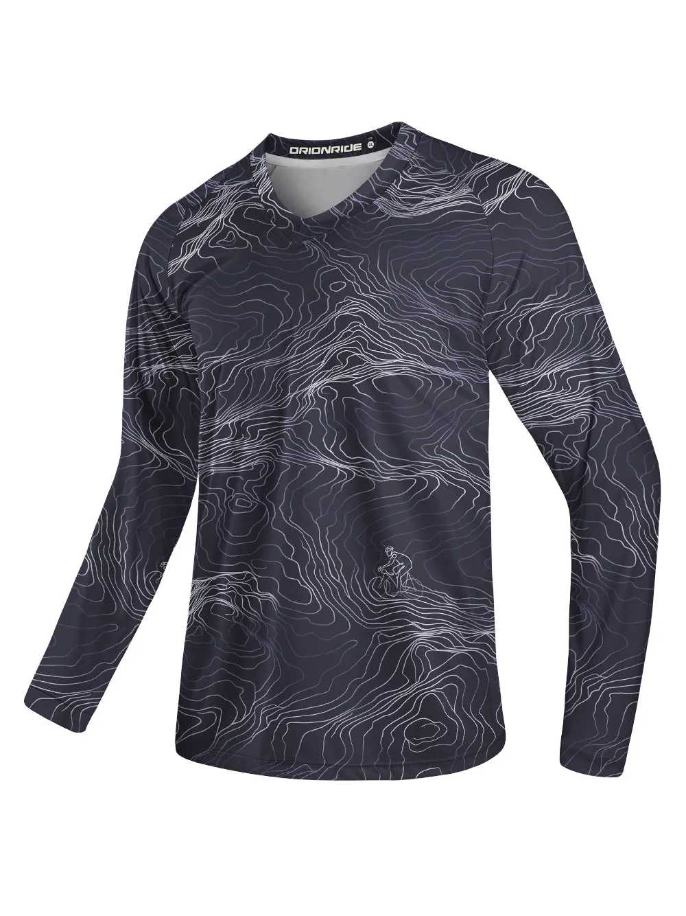 Orionride Rugged Contours Long Sleeve Downhill Jersey sold by Orionride