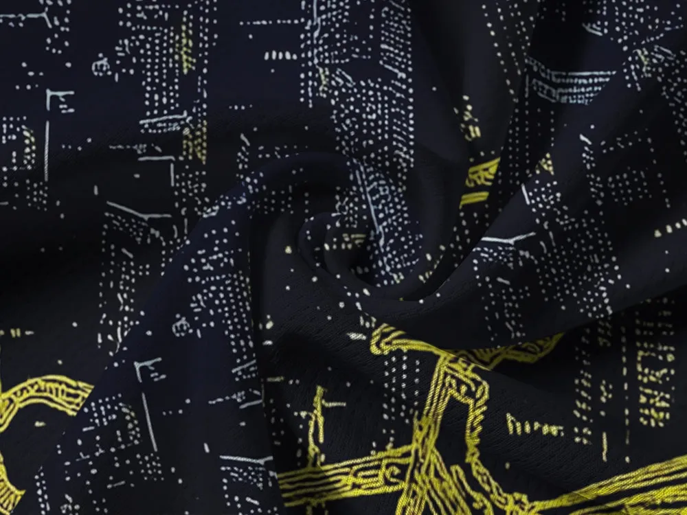 Orionride City Night View Long Sleeve Half Zipper Mountain Bike Jersey sold by Orionride product image thumbnail 5