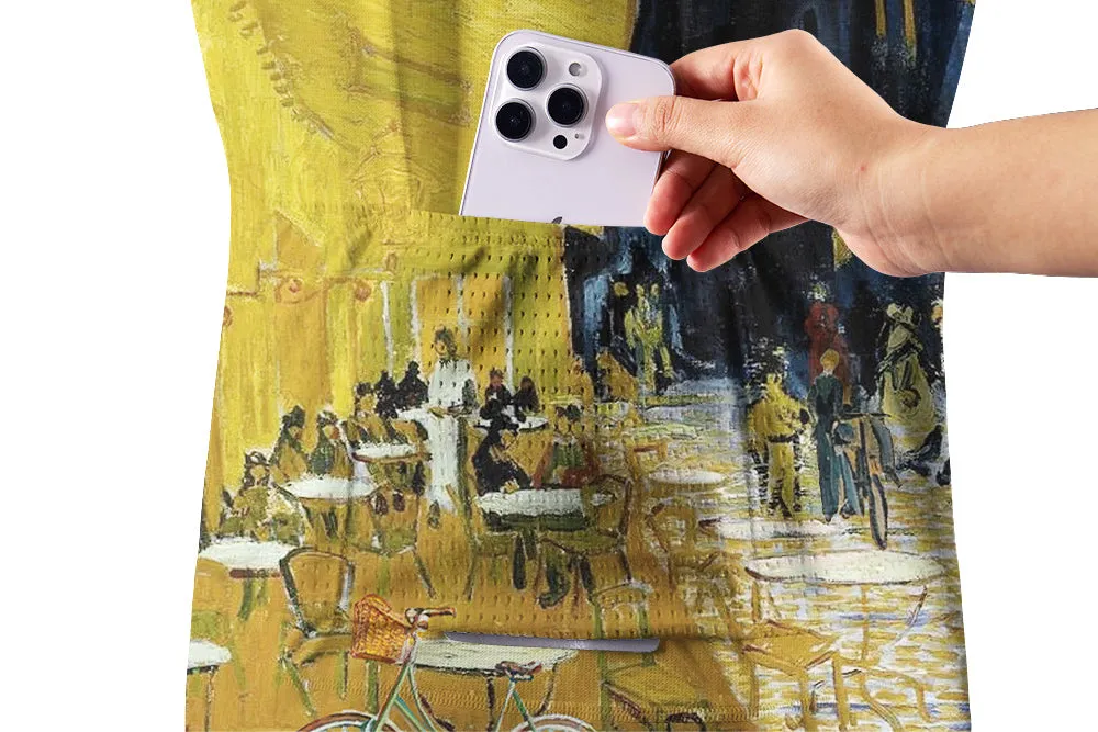 Orionride Van Gogh Clock Women's Long Sleeve Cycling Jersey sold by Orionride product image thumbnail 5