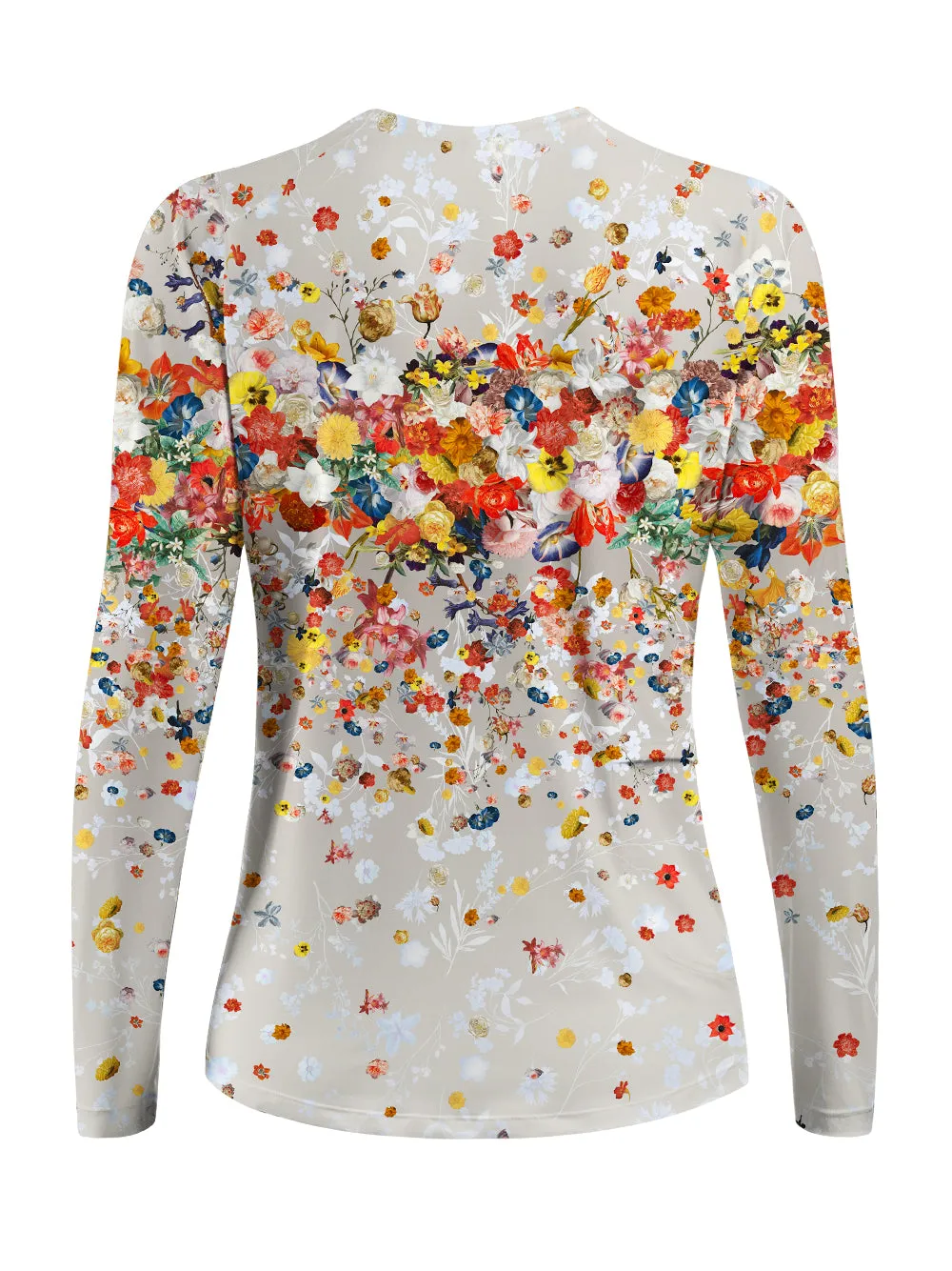 Orionride Flowers Flying Women's Quick Dry Downhill Jersey sold by Orionride product image thumbnail 4