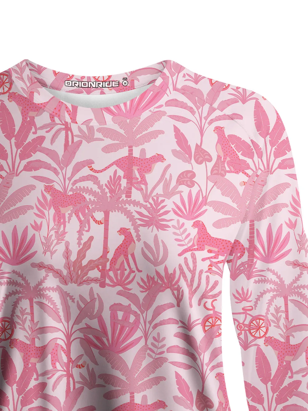 Orionride Jungle Leopar Women's Quick Dry Downhill Jersey sold by Orionride product image thumbnail 5