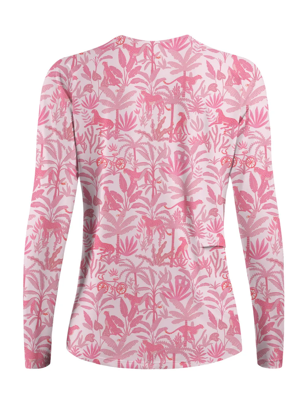 Orionride Jungle Leopar Women's Quick Dry Downhill Jersey sold by Orionride product image thumbnail 4