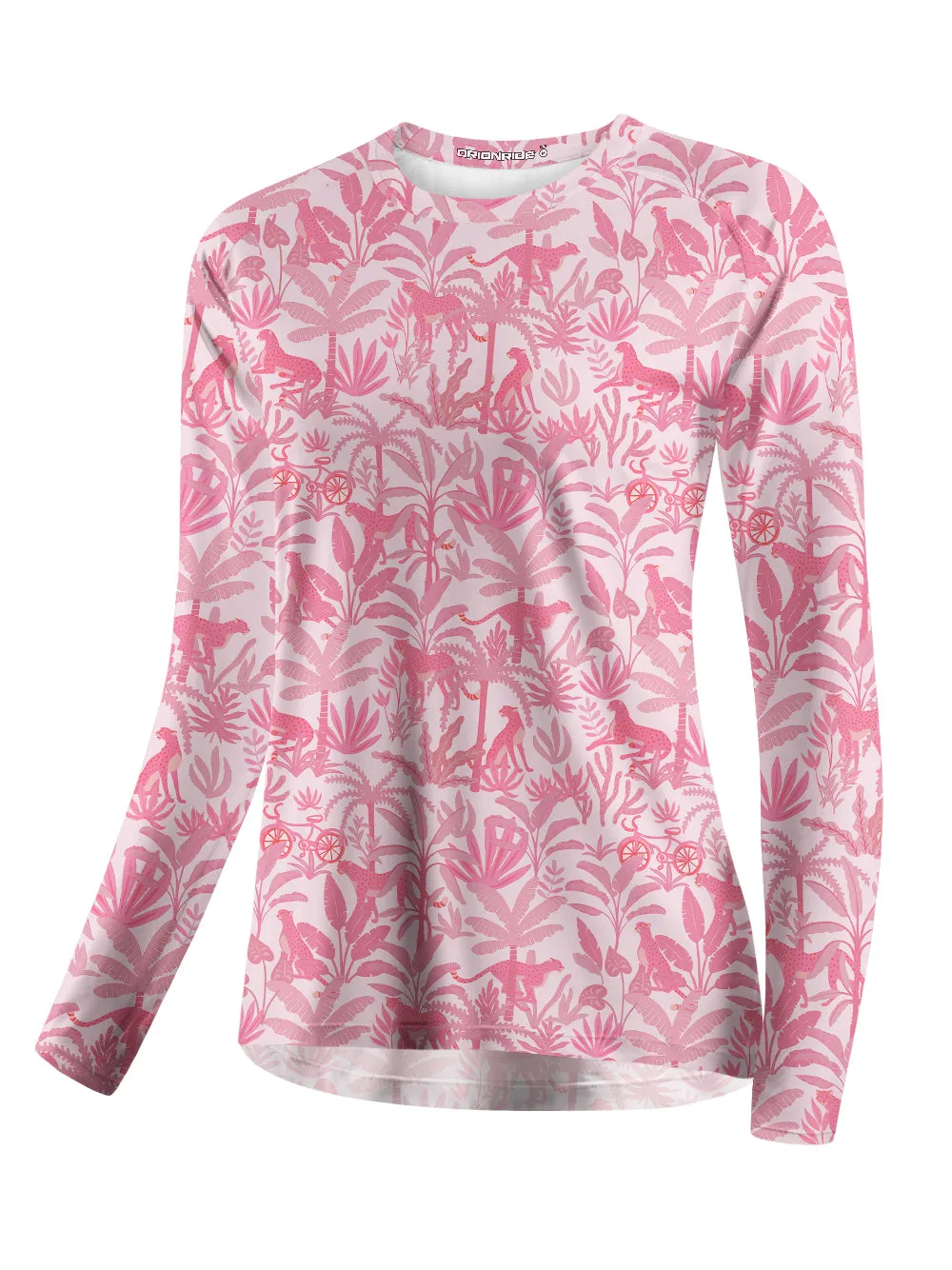 Orionride Jungle Leopar Women's Quick Dry Downhill Jersey sold by Orionride