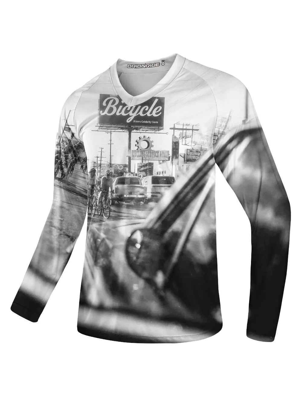 Orionride Time Travel Long Sleeve Downhill Jersey sold by Orionride