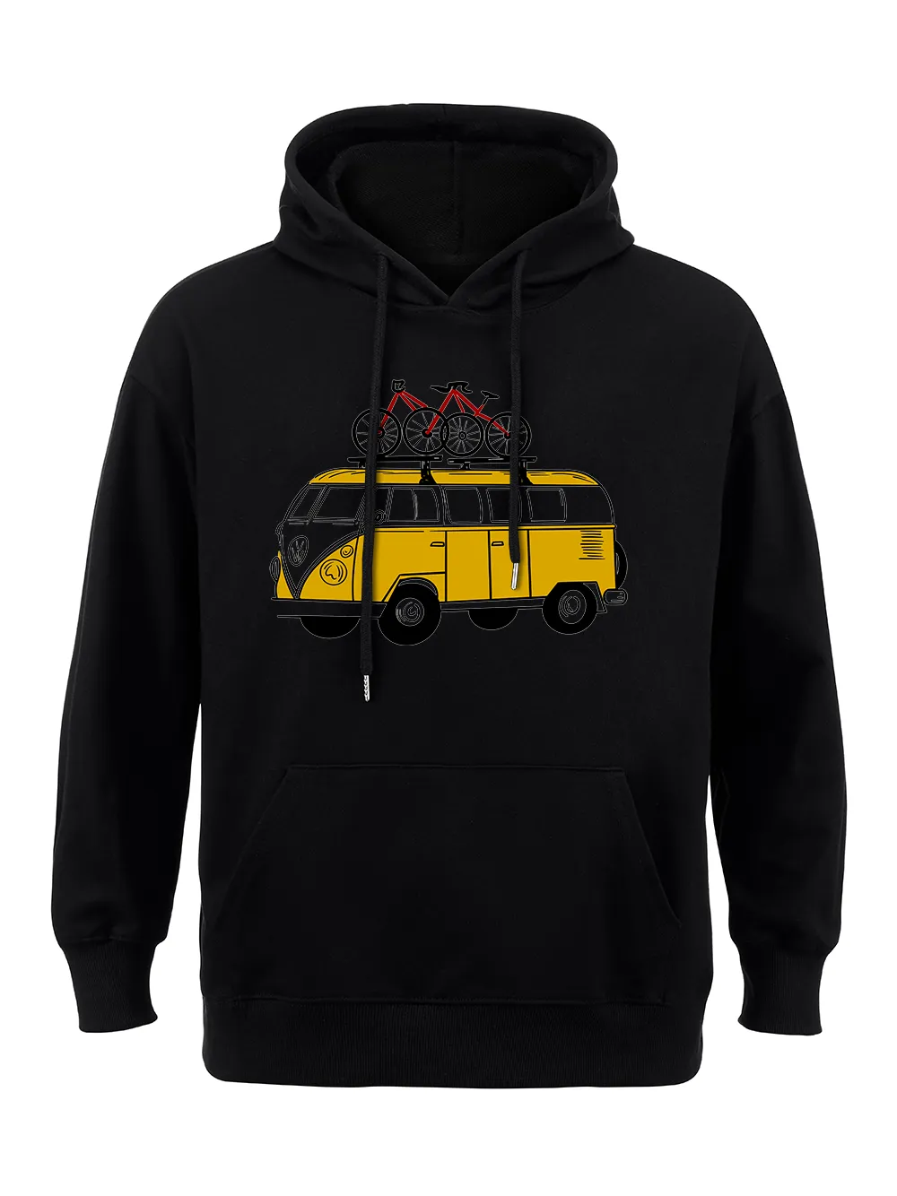 Orionride Yellow Bus Classic Hoodie sold by Orionride product image thumbnail 5