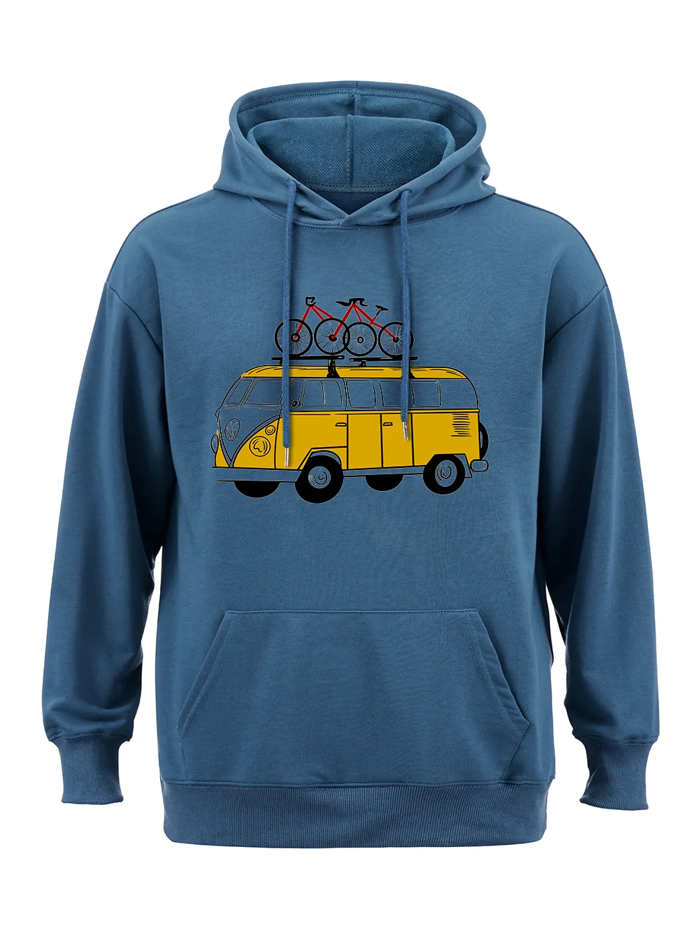 Orionride Yellow Bus Classic Hoodie sold by Orionride product image thumbnail 3
