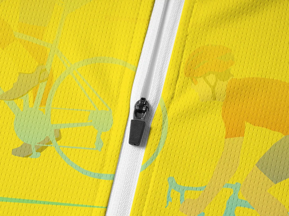 Orionride Passionate Competition Long Sleeve Half Zipper Mountain Bike Jersey sold by Orionride product image thumbnail 4