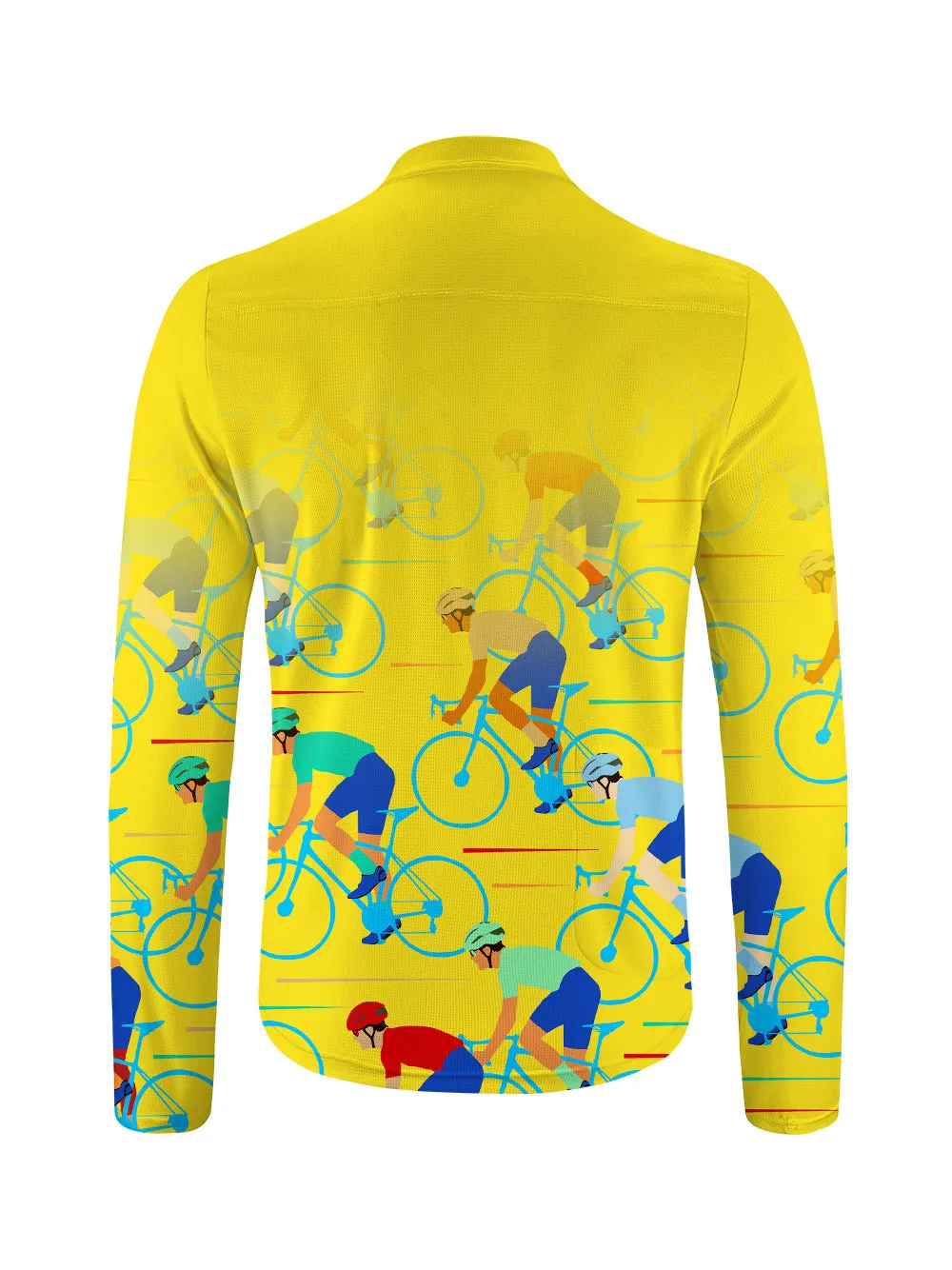Orionride Passionate Competition Long Sleeve Half Zipper Mountain Bike Jersey sold by Orionride product image thumbnail 2