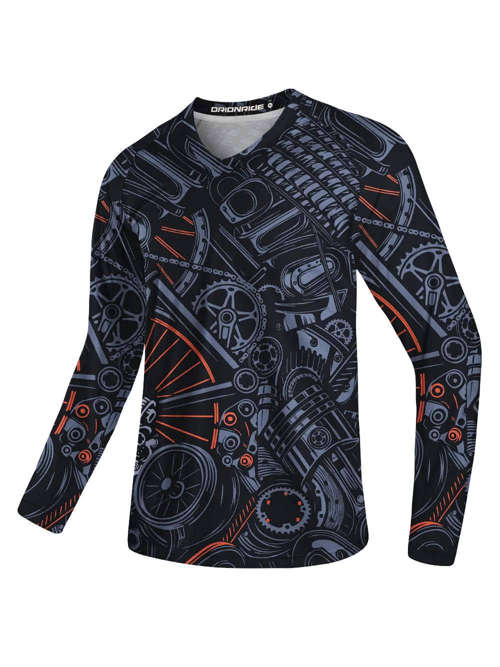 Orionride Metal Parts Long Sleeve Downhill Jersey sold by Orionride