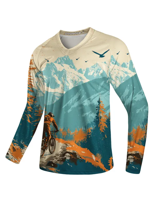 Orionride Adventure Road Long Sleeve Downhill Jersey sold by Orionride