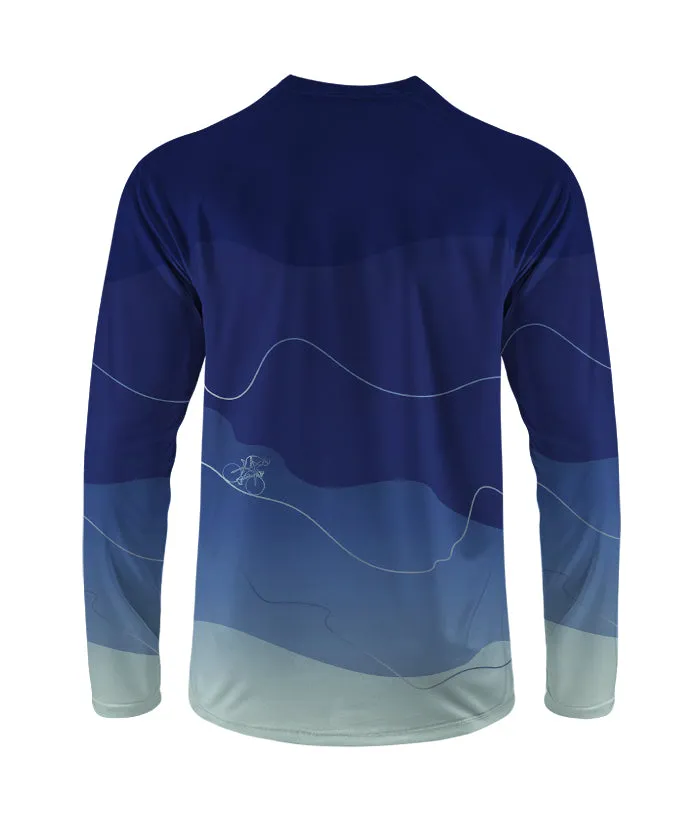 Orionride Gradient Contour Long Sleeve Downhill Jersey sold by Orionride product image thumbnail 3