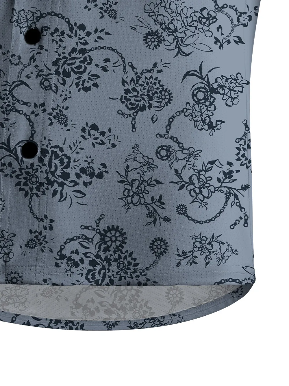 Orionride Mechanical Chain Flower Men's Stretchy Breathable Long Sleeve Gravel Shirt sold by Orionride product image thumbnail 5