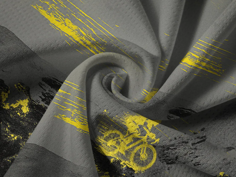 Orionride A Contest Of Speed Long Sleeve Half Zipper Mountain Bike Jersey sold by Orionride product image thumbnail 5