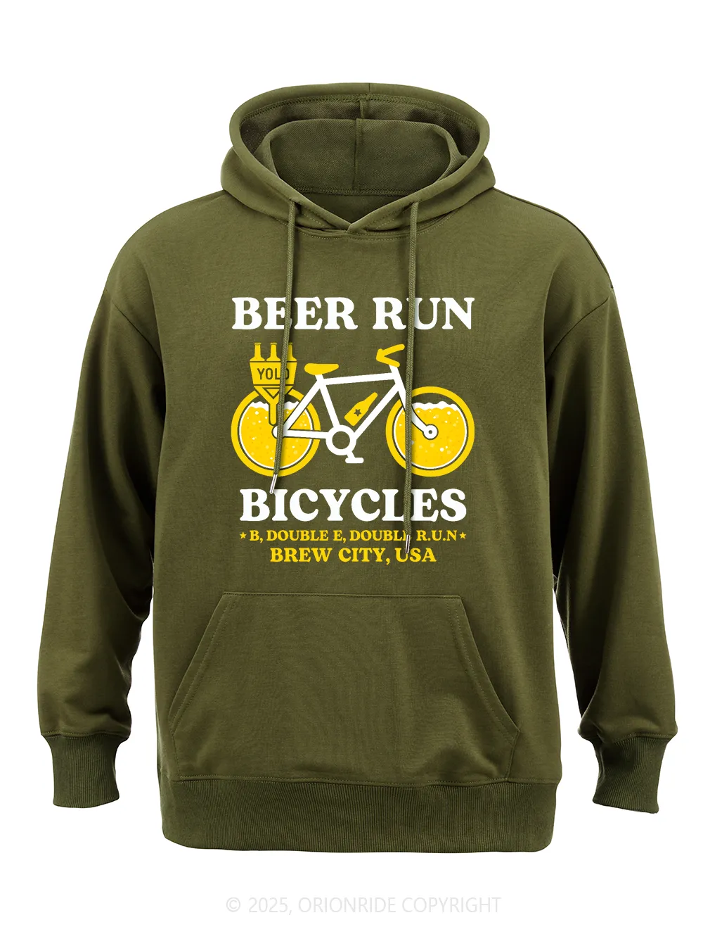 Orionride Beer Bicycles Classic Hoodie sold by Orionride product image thumbnail 4