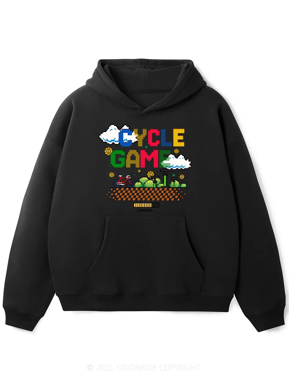 Orionride Cycle Game Women's Fleece Hoodie sold by Orionride product image thumbnail 5