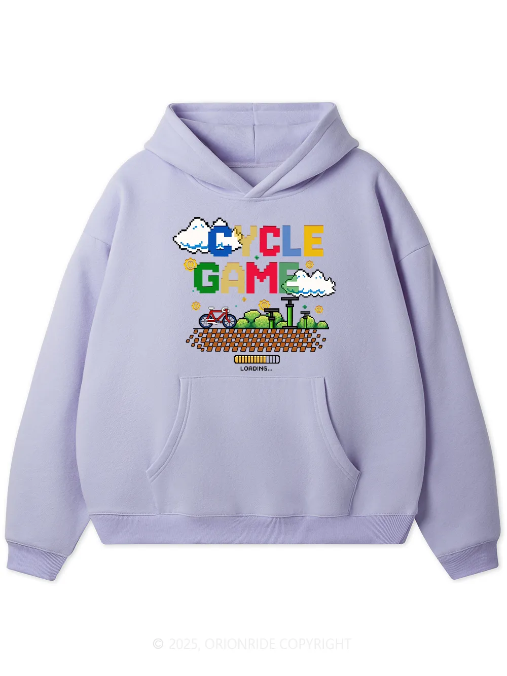 Orionride Cycle Game Women's Fleece Hoodie sold by Orionride product image thumbnail 3