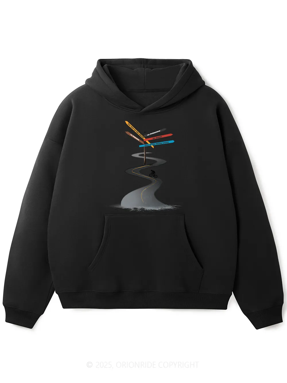 Orionride Direction Sign Women's Fleece Hoodie sold by Orionride product image thumbnail 5