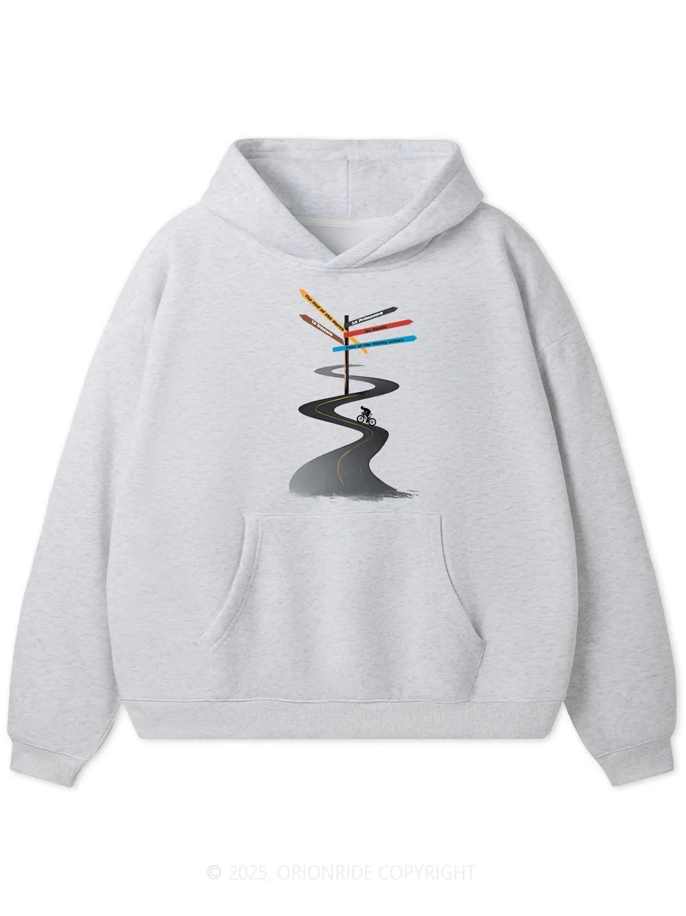 Orionride Direction Sign Women's Fleece Hoodie sold by Orionride