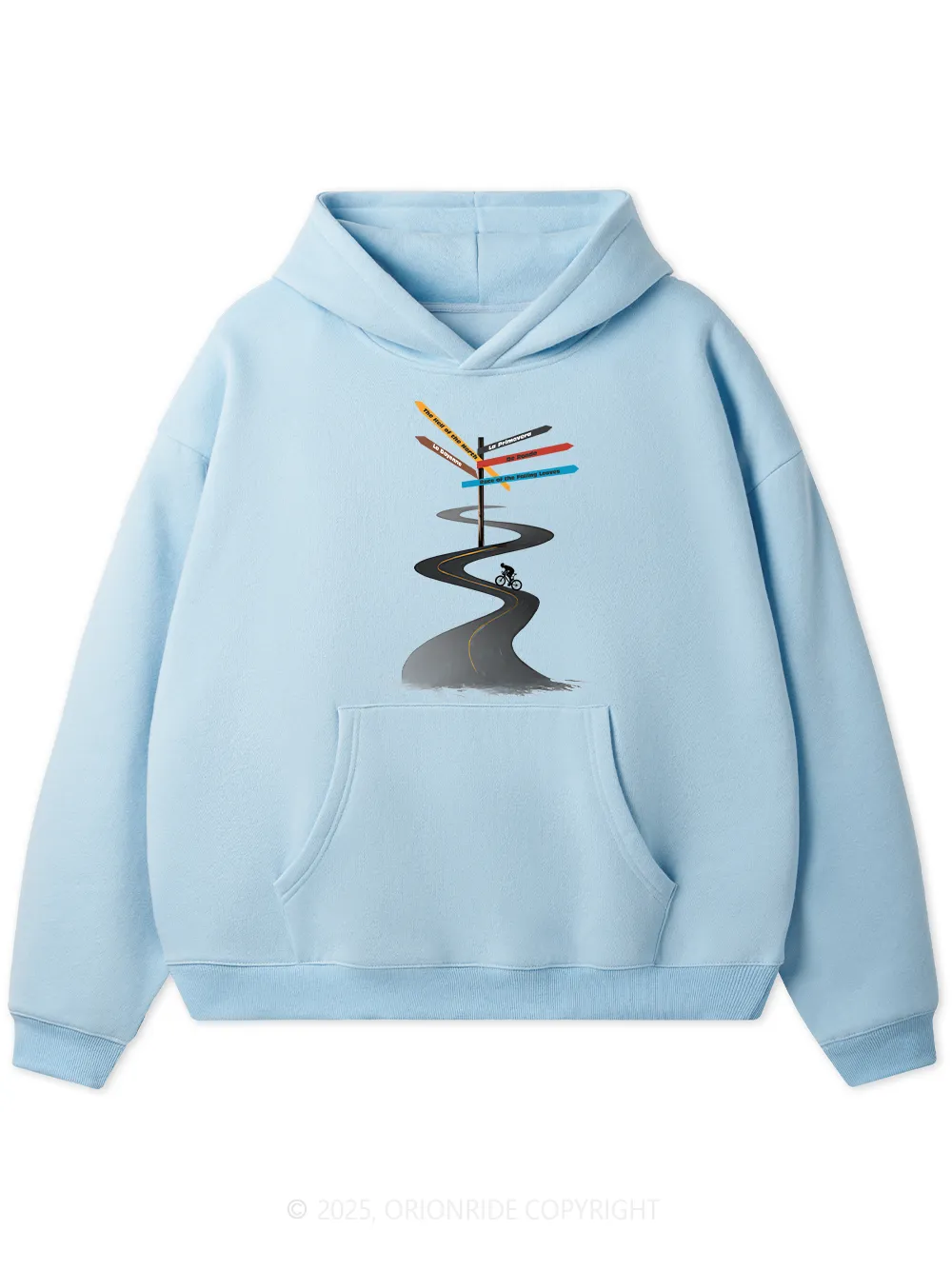 Orionride Direction Sign Women's Fleece Hoodie sold by Orionride product image thumbnail 3