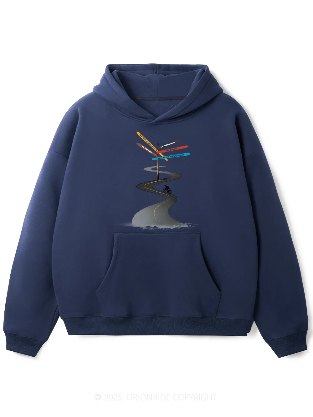 Orionride Direction Sign Women's Fleece Hoodie sold by Orionride product image thumbnail 4