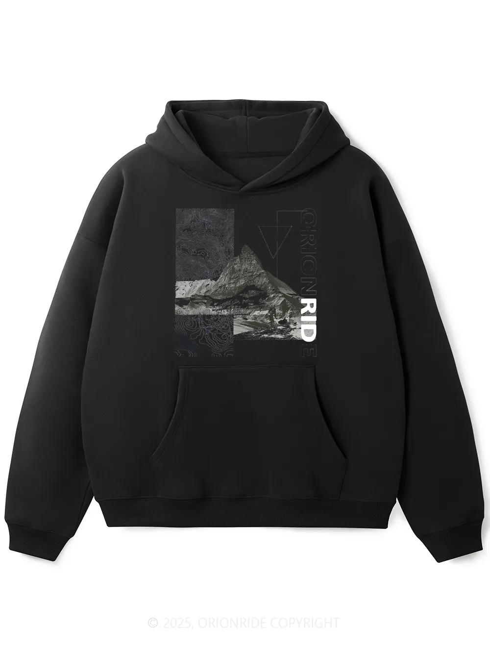 Orionride Mountain Trip Women's Fleece Hoodie sold by Orionride product image thumbnail 5