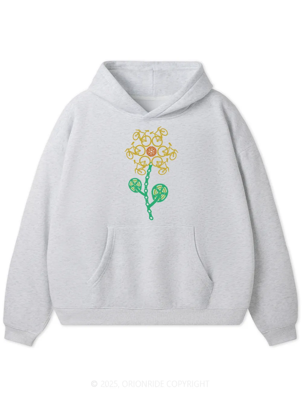 Orionride Sunflower Women's Fleece Hoodie sold by Orionride product image thumbnail 3