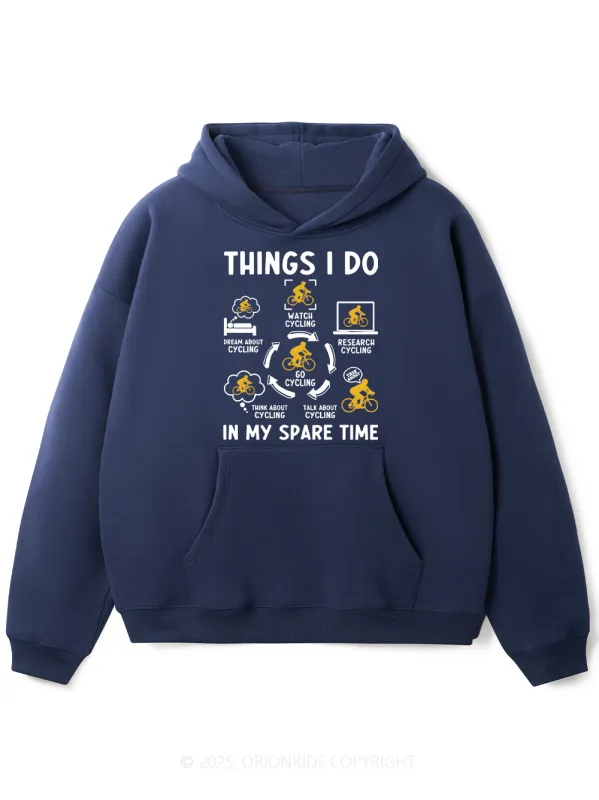 Orionride Cycling Schedule Fleece Hoodie sold by Orionride