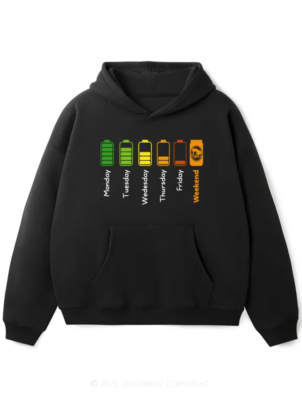 Orionride Fully Charged Fleece Hoodie sold by Orionride