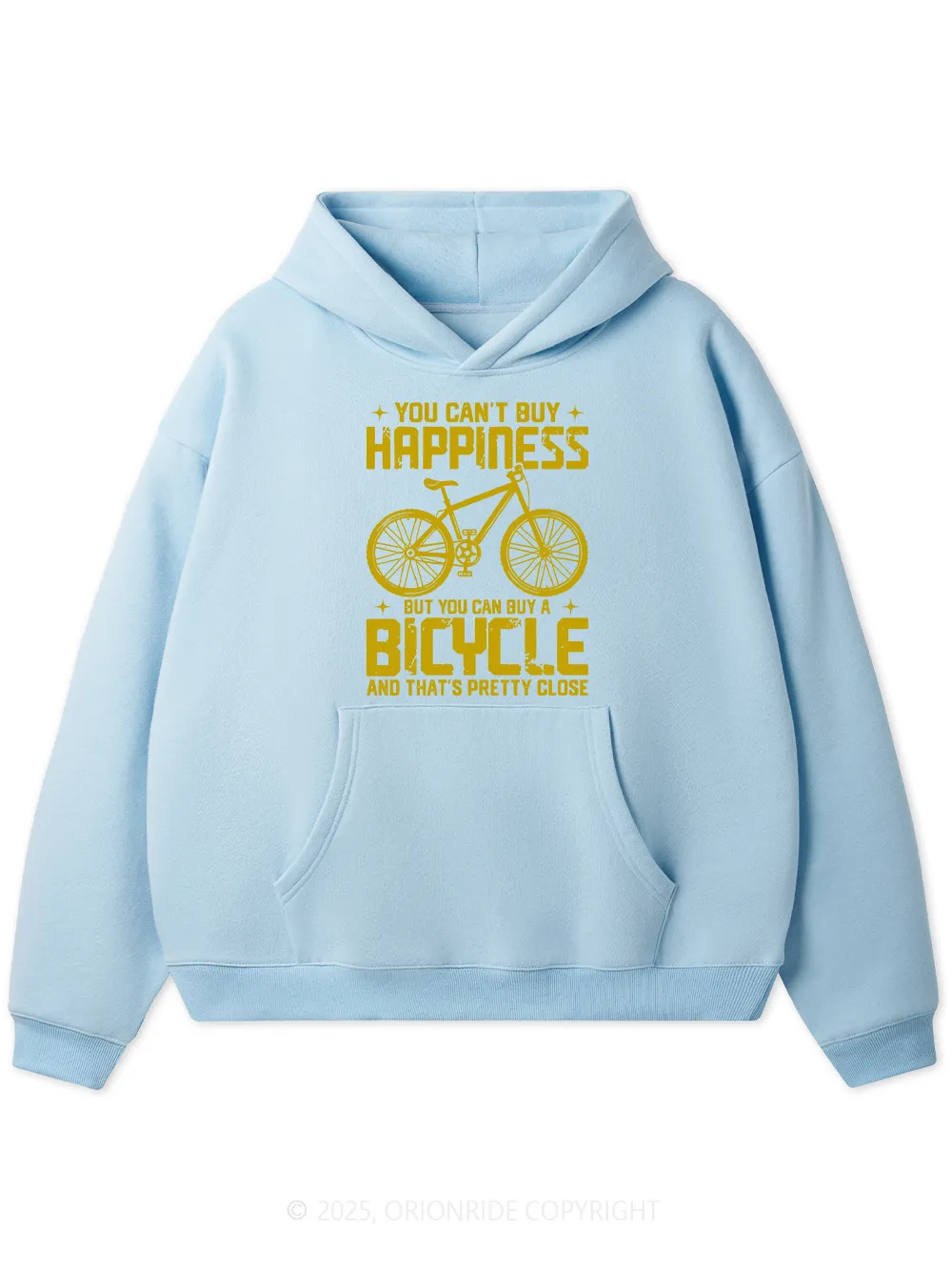 Orionride Happy Riding Fleece Hoodie sold by Orionride product image thumbnail 4