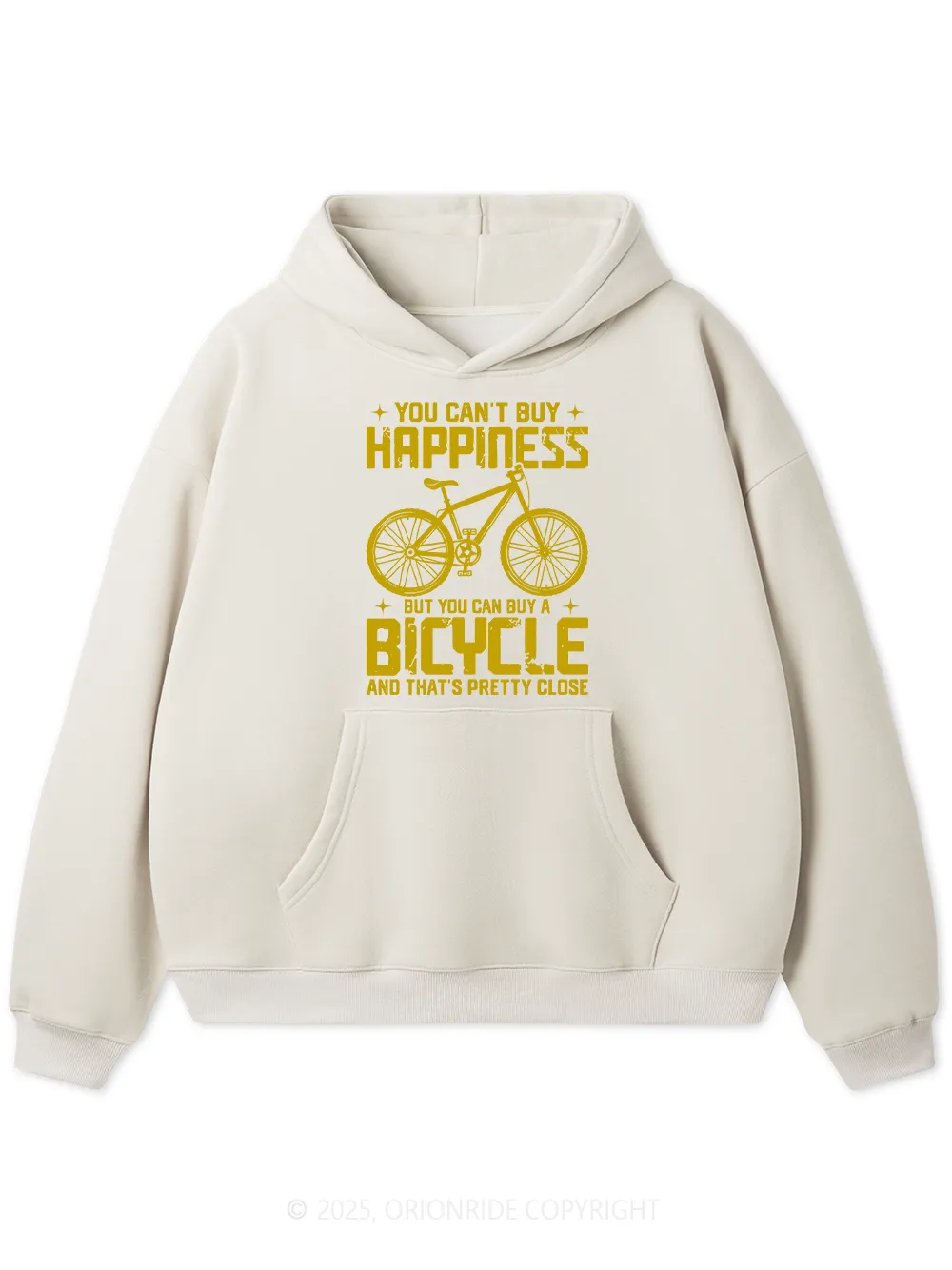 Orionride Happy Riding Fleece Hoodie sold by Orionride product image thumbnail 5
