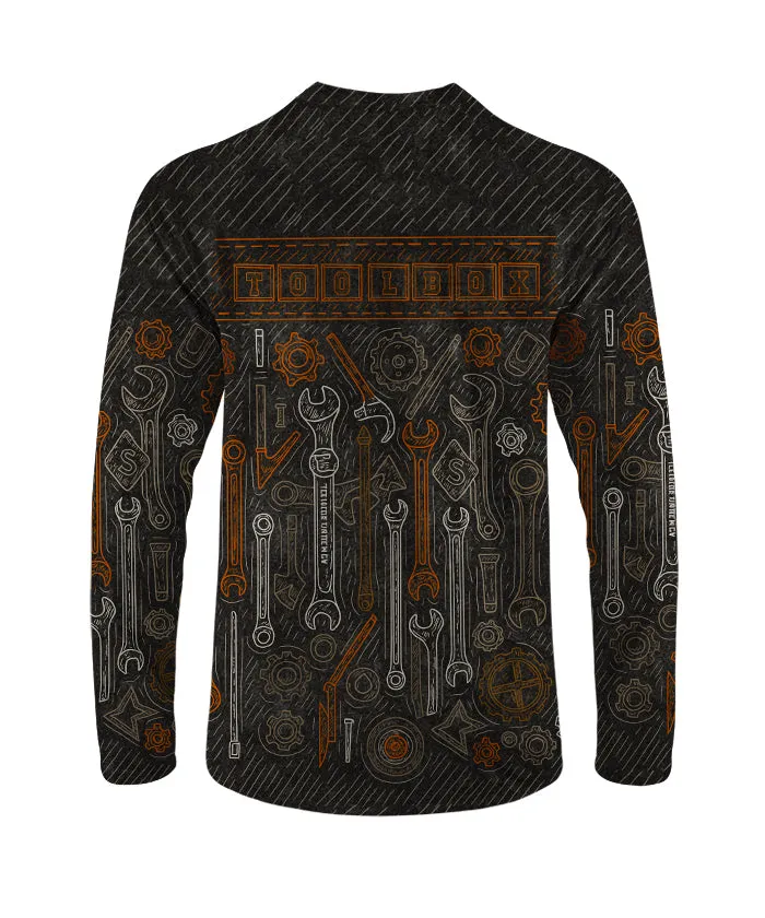 Orionride Toolbox Long Sleeve Downhill Jersey sold by Orionride product image thumbnail 3