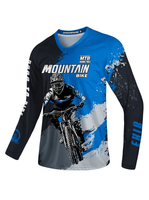 Orionride Brave Cycling Long Sleeve Downhill Jersey sold by Orionride