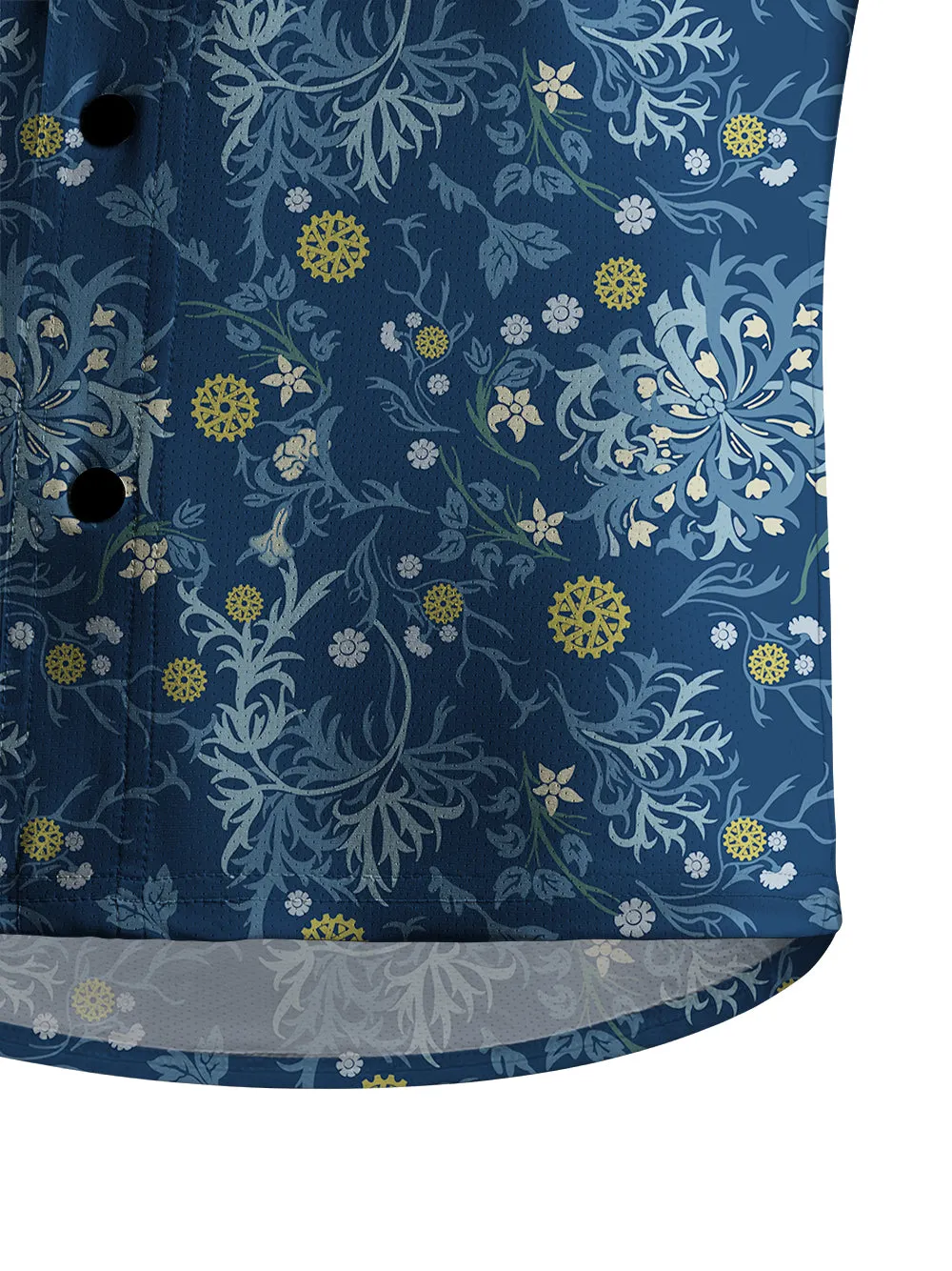 Orionride Leafy Gears Men's Stretchy Breathable Long Sleeve Gravel Shirt sold by Orionride product image thumbnail 4