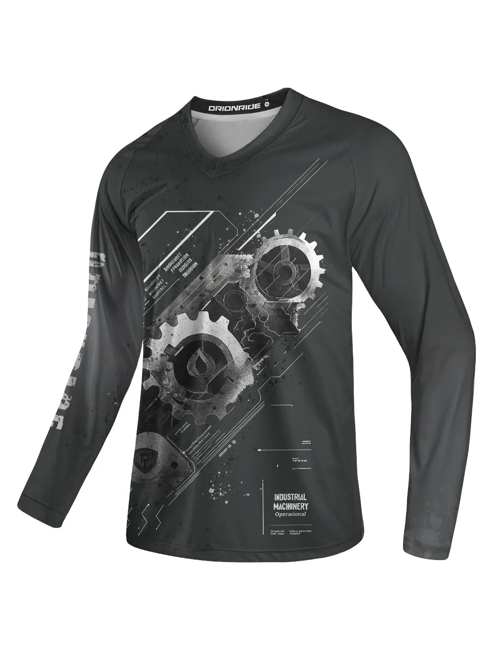 Orionride Gear Operation Long Sleeve Downhill Jersey sold by Orionride