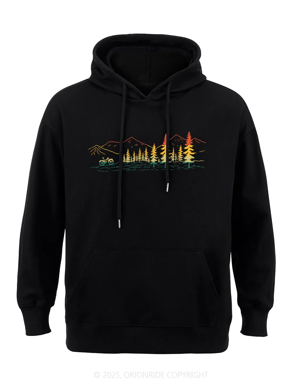 Orionride Forest Scenery Classic Hoodie sold by Orionride product image thumbnail 3
