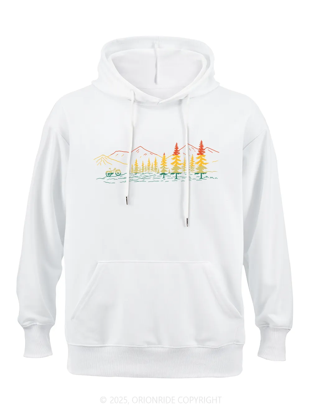 Orionride Forest Scenery Classic Hoodie sold by Orionride product image thumbnail 2