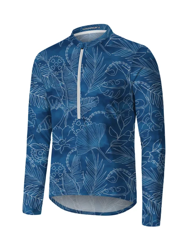 Orionride Line Gear Long Sleeve Half Zipper Mountain Bike Jersey sold by Orionride
