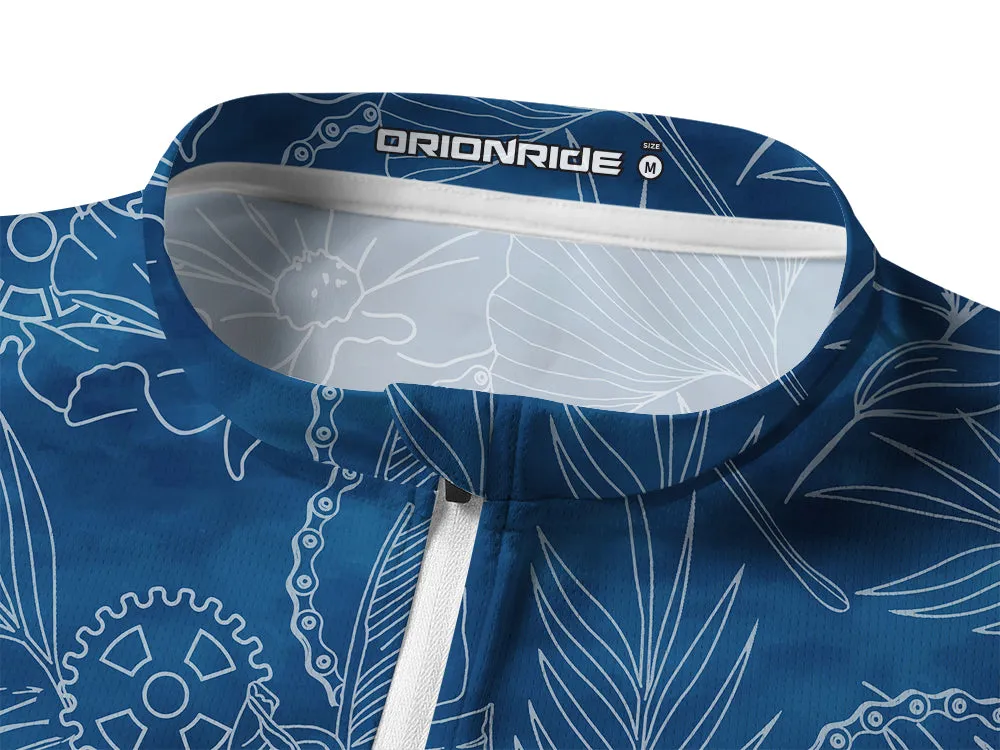 Orionride Line Gear Long Sleeve Half Zipper Mountain Bike Jersey sold by Orionride product image thumbnail 4
