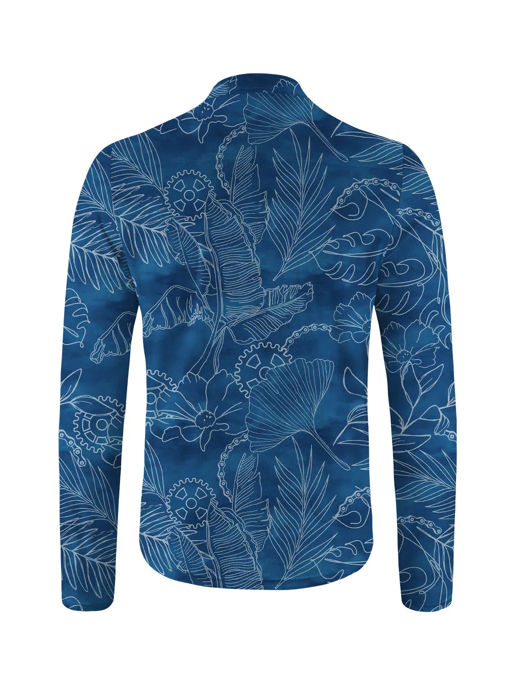 Orionride Line Gear Long Sleeve Half Zipper Mountain Bike Jersey sold by Orionride product image thumbnail 3