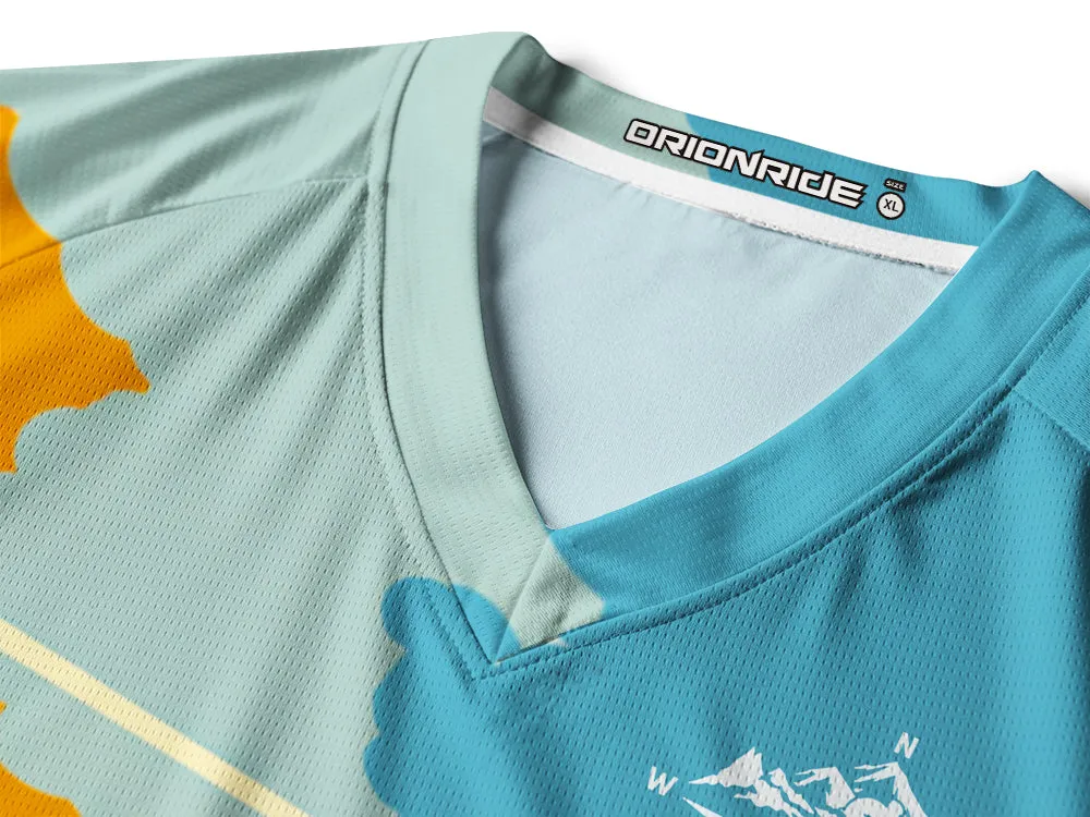 Orionride Cycling Trails Long Sleeve Downhill Jersey sold by Orionride product image thumbnail 4