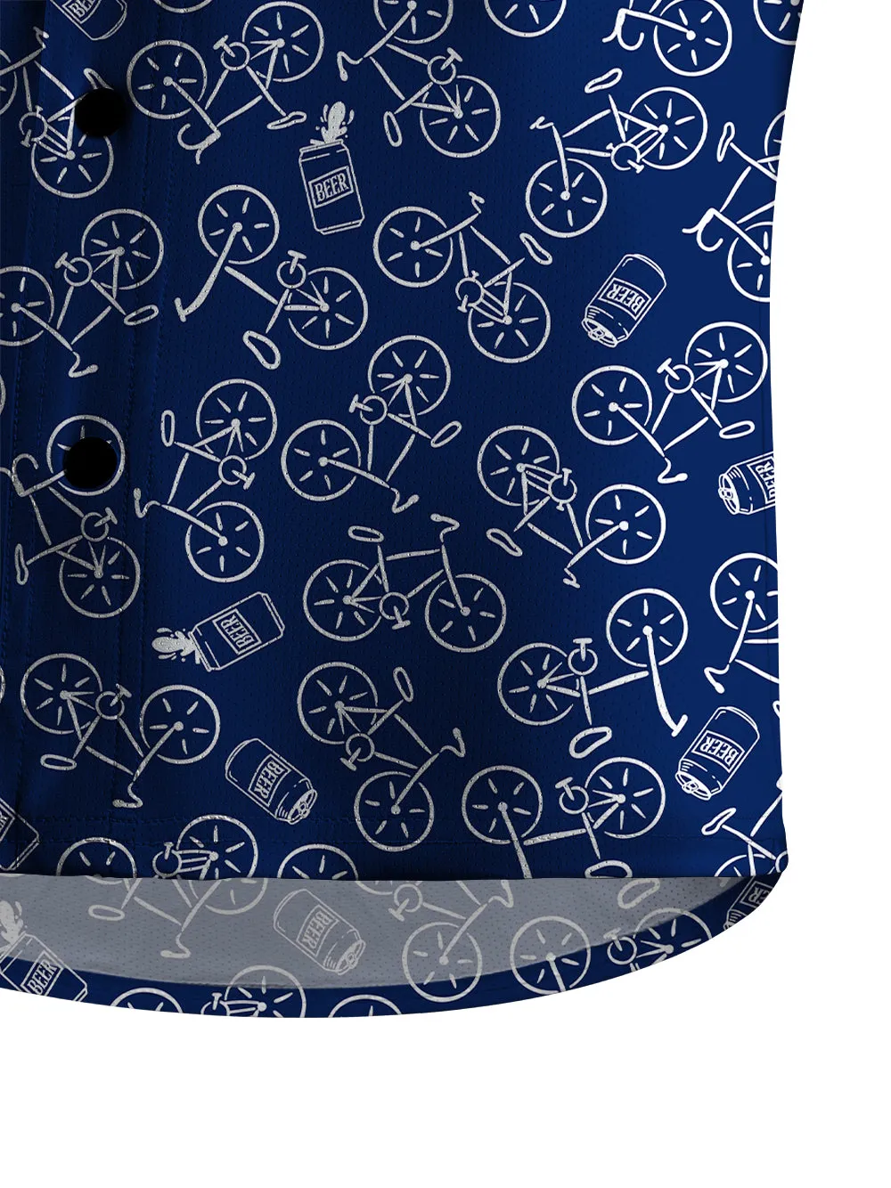 Orionride Beer Bike Men's Stretchy Breathable Long Sleeve Gravel Shirt sold by Orionride product image thumbnail 4