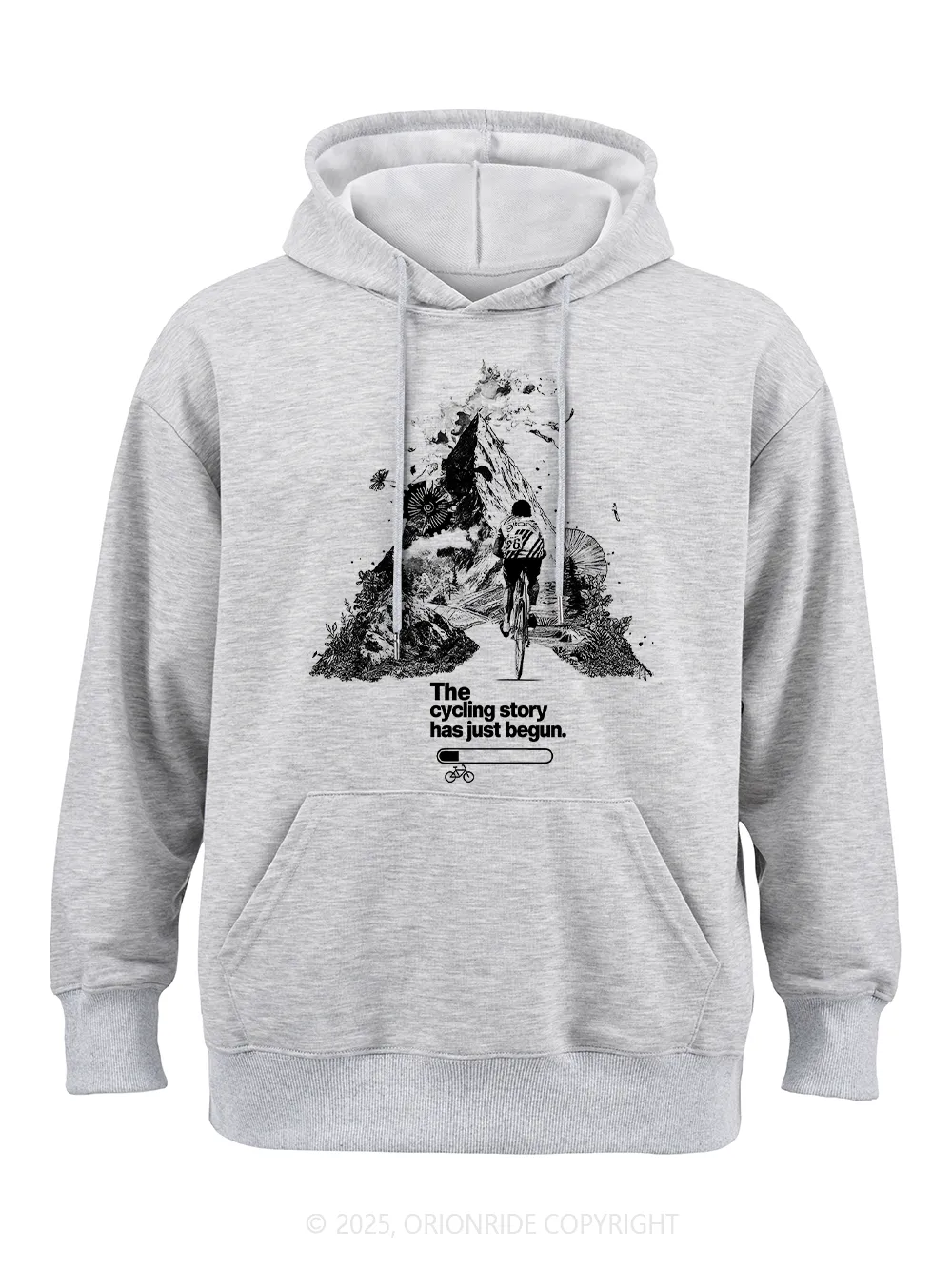 Orionride Cycling Stories Classic Hoodie sold by Orionride product image thumbnail 2