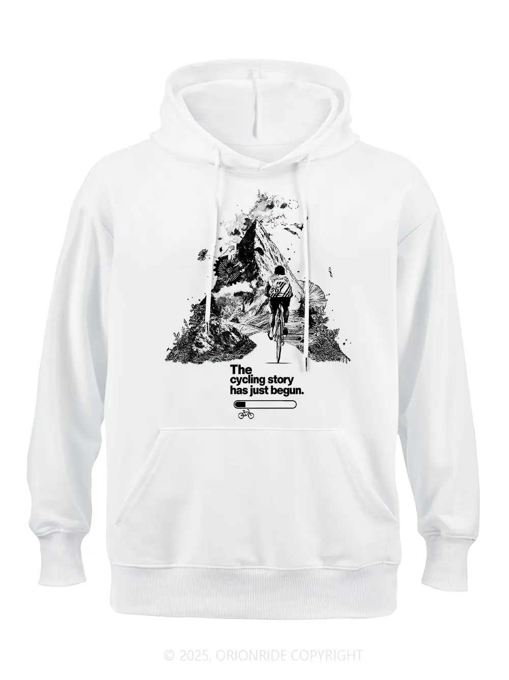 Orionride Cycling Stories Classic Hoodie sold by Orionride